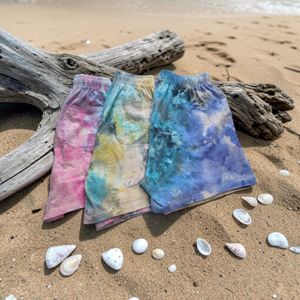 Ice Dyed Shorts