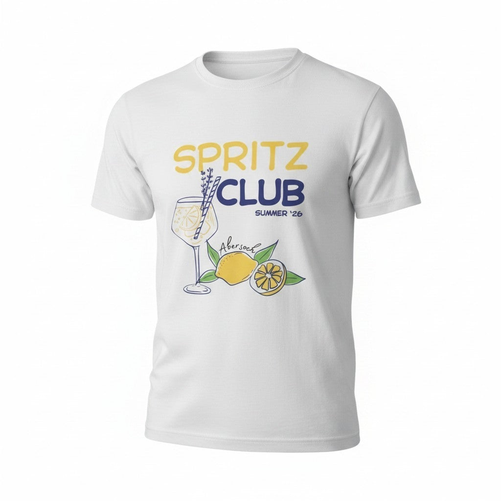 Spritz Club Lemon/Limoncello t-shirt - Abersoch 26