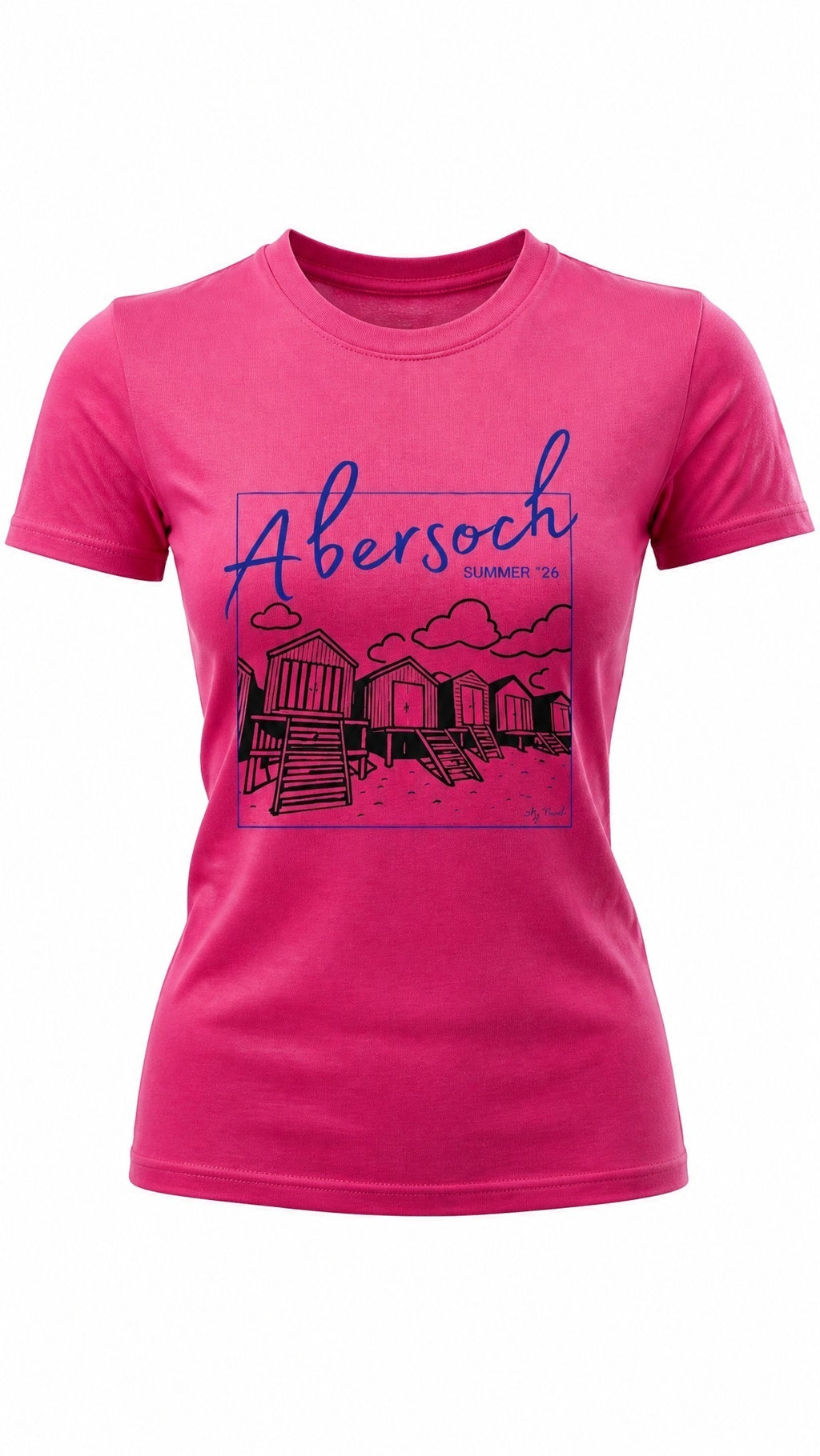 Abersoch Beach Huts - Pink