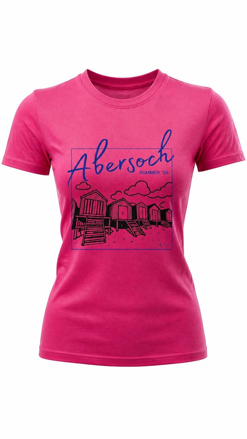 Abersoch Beach Huts - Pink